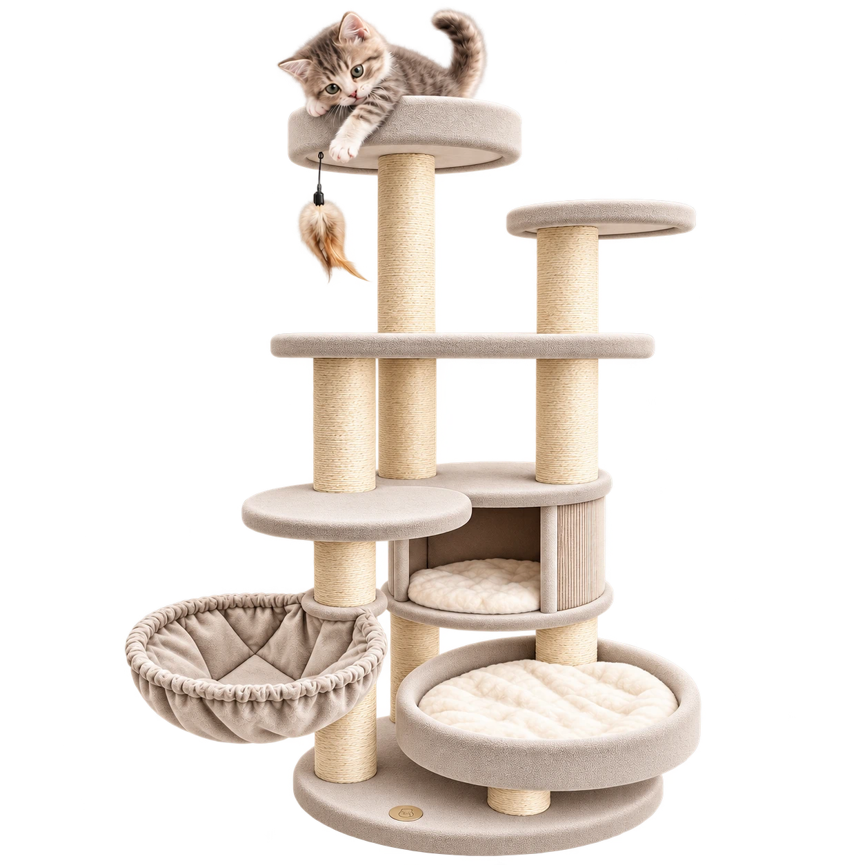 CAT ESSENTIALS 고양이 생활용품 · 꽃봉오리 캣타워